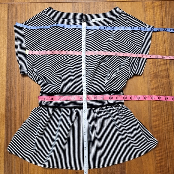 Monteau Chevron Blouse, size S - Picture 9 of 10